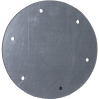 3" PVC Duct Blind Flange, 1034-BF-03