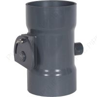 10" PVC Duct Butterfly Damper, 1034-BD-10