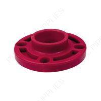 2" Red Kynar PVDF Webb Flange, 3852-020