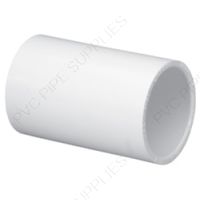 2" Schedule 40 PVC Long Socket Coupling , 428-020
