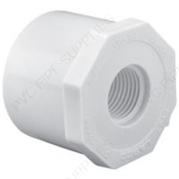 3" x 1 1/2" Schedule 40 PVC Reducer Bushing Spigot x FPT, 438-337