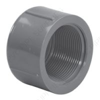 1/2" Schedule 80 PVC Cap Threaded, 848-005