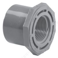 1/2" x 1/4" Schedule 80 PVC Reducer Bushing Spigot x FPT, 838-072