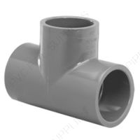 10" Schedule 80 PVC Tee Socket, 801-100
