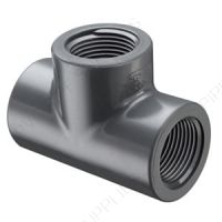 3/4" Schedule 80 PVC Tee Threaded, 805-007