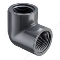 2 1/2" Schedule 80 PVC 90 Deg Elbow Threaded, 808-025