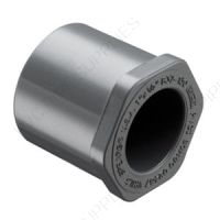 1/2" x 3/8" Schedule 80 PVC Reducer Bushing Spigot x Socket, 837-073