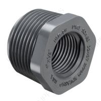 1 1/4" x 1/2" Schedule 80 PVC Reducer Bushing MPT x FPT, 839-166