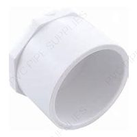 Spears 1 1/4" Schedule 40 PVC Plug Spigot, 449-012