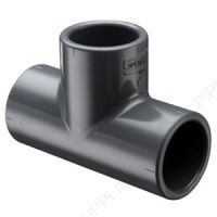 3/8" Schedule 80 PVC Tee Socket, 801-003
