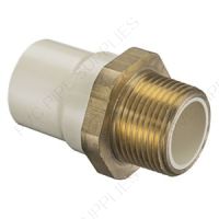1" CPVC CTS Male Adapter MPT x Socket