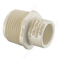 1/2" x 3/4" CPVC CTS Male Adapter MPT x Socket