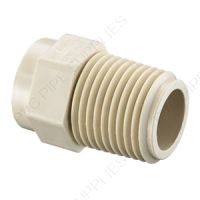 1/2" CPVC CTS Male Adapter MPT x Spigot