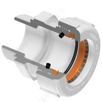 2" PVC GripLoc Compression Male Adapter, EPDM
