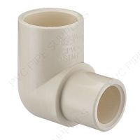 1-1/2" x 1-1/4" CPVC CTS Reducing 90 Degree Elbow Socket x Socket