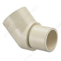 1" CPVC CTS 45 Degree Street Elbow Spigot x Socket