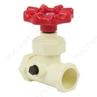 1/2" CPVC CTS Stop Valve Socket x Socket