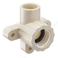 1/2" CPVC CTS Drop Ear Elbow Socket x FPT