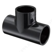 1/2" PVC Schedule 40 Black Tee Socket x Socket x Socket