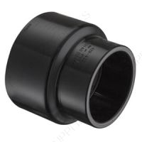 4" x 3" PVC Schedule 40 Black Reducer Coupling Socket x Socket
