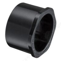3" x 1-1/2" PVC Schedule 40 Black Bushing Spigot x Socket