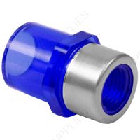3/4" x 1/4" PVC Low Extractable Adapter Spigot x FPT