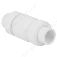 1" PVC Utility Spring Check Valve Socket, EPDM