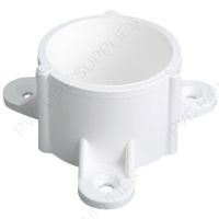 1" White Table Cap Furniture Grade PVC Fitting