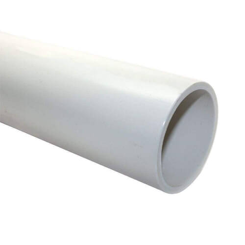 Jm Eagle 4 In. X 10 Ft. Pvc Belledend Gravity White Sewer Pipe30593 7B2
