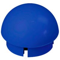 1 1/4" Blue Ball Cap Furniture Grade PVC Fitting