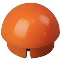 1 1/4" Orange Ball Cap Furniture Grade PVC Fitting