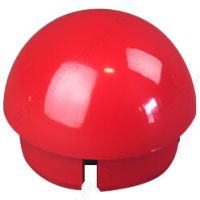 1 1/4" Red Ball Cap Furniture Grade PVC Fitting