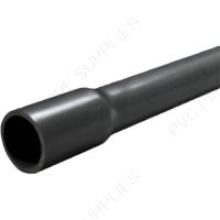 6" x 20' Bell End Schedule 80 PVC Pipe