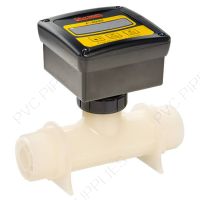 1/2" MPT Paddlewheel Flow Meter with Sensor Mounted and Molded In-Line Body (7-70 LPM), RTS150F1LM1