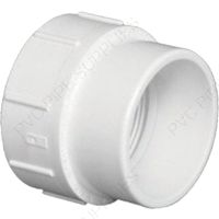 4" Cleanout Adapter S x F DWV Fitting, D105-040