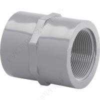 3/8" Schedule 80 CPVC Coupling Threaded, 9830-003
