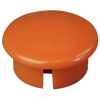 3/4" Orange Dome Cap Furniture Grade PVC Fitting
