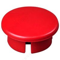 3/4" Red Dome Cap Furniture Grade PVC Fitting