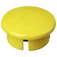 1" Yellow Dome Cap Furniture Grade PVC Fitting