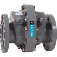 6" Hayward SW Series CPVC Swing-Check Valve, EPDM O-rings & Counterweight