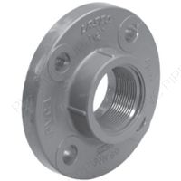 1/2" Schedule 80 PVC Solid Flange Threaded, 852-005