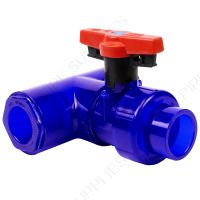 1/2" PVC Low Extractable True Union Ball Valve Socket, EPDM O-Ring