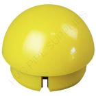 1 1/4" Yellow Ball Cap Furniture Grade PVC Fitting