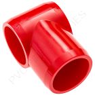 1/2" Red T-L Slip Tee Furniture Grade PVC Fitting