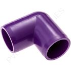 1 1/4" Purple Elbow Furniture Grade PVC Fitting