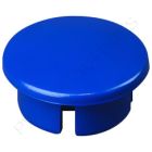 1 1/4" Blue Dome Cap Furniture Grade PVC Fitting