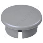 1 1/4" Gray Dome Cap Furniture Grade PVC Fitting