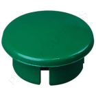 1 1/4" Green Dome Cap Furniture Grade PVC Fitting