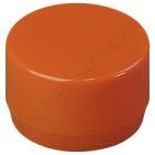 1/2" Orange End Cap Furniture Grade PVC Fitting