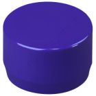 1/2" Purple End Cap Furniture Grade PVC Fitting